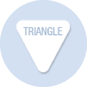 Triangle Shape Hand Fan