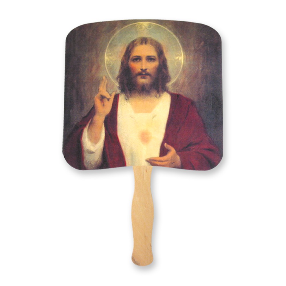 Christ Portrait hand fan