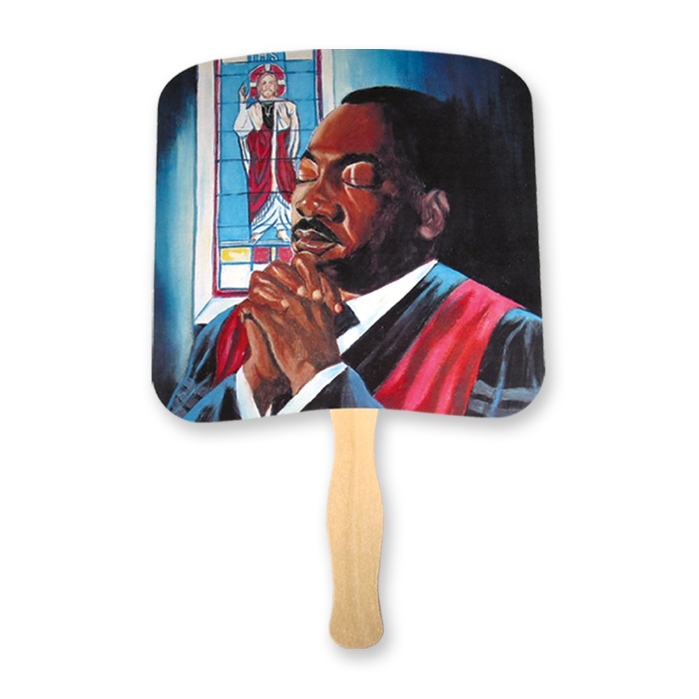 Martin Luther King Jr. Praying hand fan