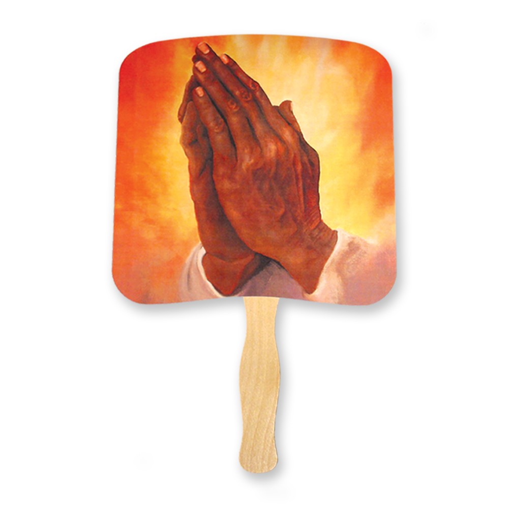 Praying Hands hand fan