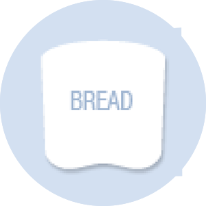 Bread Shape Hand Fan