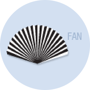 Fan Shape Hand Fan